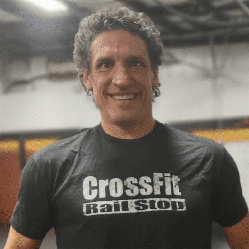 Donovan coach at CrossFit Rail Stop